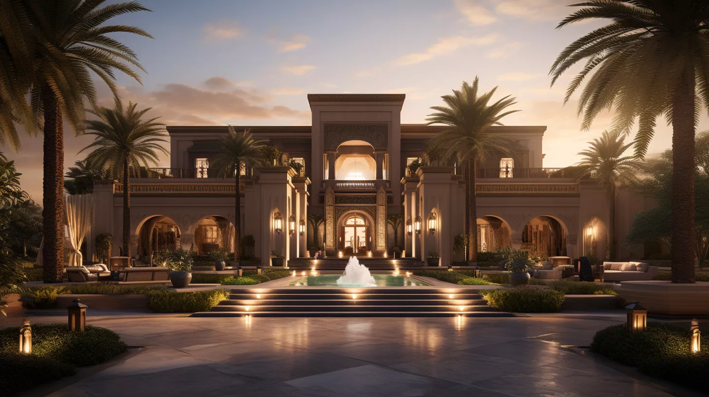 تحفة معمارية سعودية: عرض كامل لفيلا نجدية عصرية من جميع الواجهات